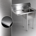 Thumbnail image #3 for John Boos E-Series 1-Compartment Stainless Steel Sink with Left Drainboard