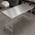 Thumbnail image #3 for Sapphire Manufacturing 60 Inch x 24 Inch Stainless Steel Work Table with Galvanized Legs