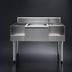Thumbnail image #3 for Eagle 1800 Series 50-Inch Underbar Ice Bin/Cocktail Station with Center Ice Bin, 7-Circuit Cold Plate, and Right Blender Recess