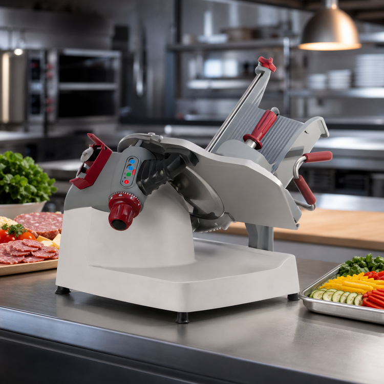 Product image #3 for Berkel X13A-PLUS Premium 13-Inch Gravity Feed Commercial Food Slicer with Manual/Automatic Operation