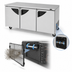 Thumbnail image #3 for Turbo Air Super Deluxe Series 72-5/8-Inch Wide Three-Section Undercounter Refrigerator, Self-Contained Rear-Mount