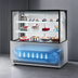 Thumbnail image #4 for Turbo Air 59-Inch Refrigerated Bakery Display Case with Self-Cleaning Condenser, Straight Glass, and Sliding Rear Doors
