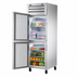 Thumbnail image #3 for True SPEC SERIES One-Section Dual-Temperature Reach-In Refrigerator/Freezer with Two Half-Size Solid Swing Doors, Stainless Steel Front & Sides