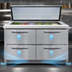 Thumbnail image #3 for Continental Refrigerator Mighty Top SW48N18M-HGL-FB-D 48