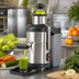 Thumbnail image #3 for Robot Coupe J80 Countertop Centrifugal Fruit and Vegetable Juicer / Juice Extractor, Automatic Feed, 1 HP, 120V