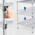 Thumbnail image #3 for Metro Super Adjustable Super Erecta 36 x 21-Inch Stainless Steel Wire Shelf