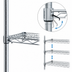 Thumbnail image #3 for Metro Super Erecta Super Adjustable Super Wide Chrome Plated Wire Shelf, 72 x 36 Inch