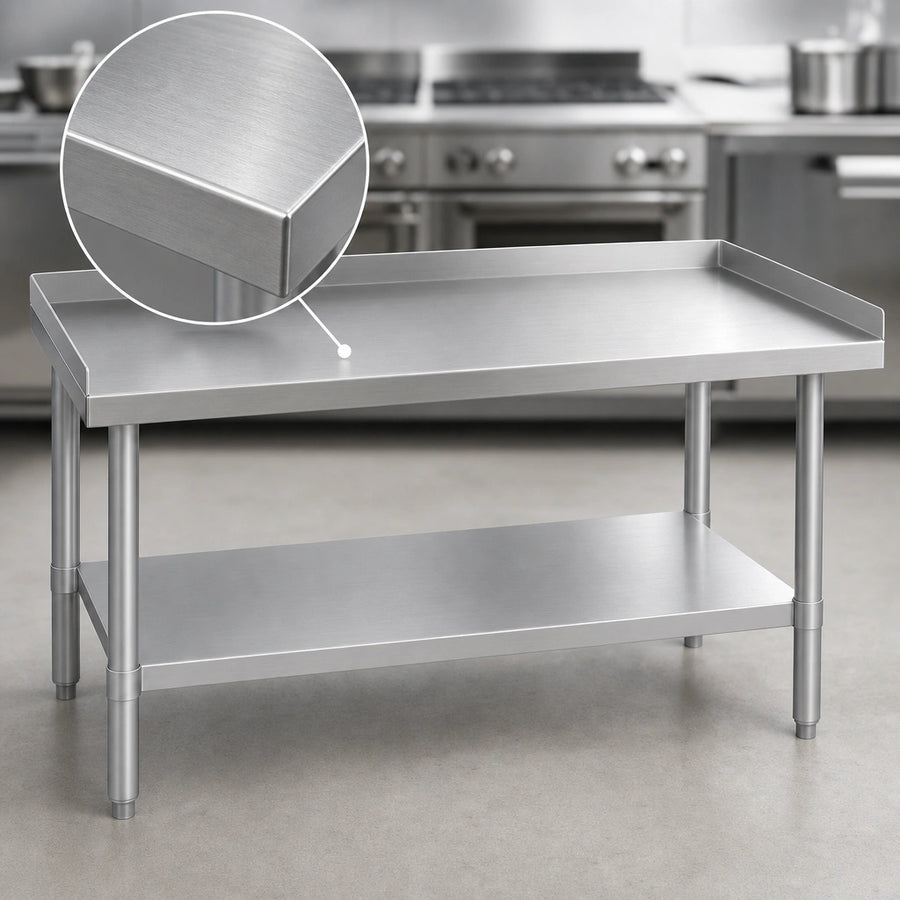 16-Gauge Stainless Steel Top