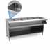 Thumbnail image #3 for Spec-Master Sealed Well Electric Hot Food Table with Open Base, 5-Pan, 79