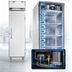 Thumbnail image #3 for Continental Refrigerator D1FSENSA Designer Slim Line 1-Section Narrow Full-Height Solid Door Reach-In Freezer