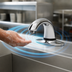 Thumbnail image #3 for Rubbermaid Commercial AutoFaucet SST Touchless Deck-Mount Commercial Faucet, 4-Inch Centers, Polished Chrome