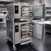 Thumbnail image #3 for AccuTemp Evolution Double-Stacked Boilerless Convection Steamer, 3-Pan Over 6-Pan, 208V, 3-Phase, With Stand