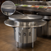 Thumbnail image #3 for Town Equipment MBR-36 36-Inch Diameter Gas Mongolian Barbecue Range with Cast Iron Top