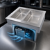Thumbnail image #3 for Delfield LiquiTec 3-Pan Drop-In Refrigerated Cold Well
