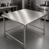 Thumbnail image #3 for Eagle Spec-Master Marine Series 48 x 48-Inch Square Work Table with 14-Gauge 300 Series Stainless Steel Top