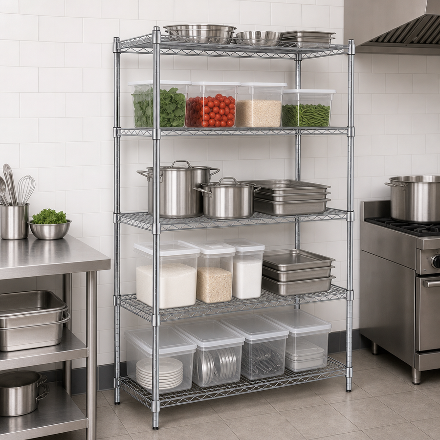Five-Tier Storage