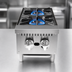 Thumbnail image #4 for CookRite ACHP-2 12-Inch 2-Burner Countertop Gas Hot Plate, 64,000 BTU
