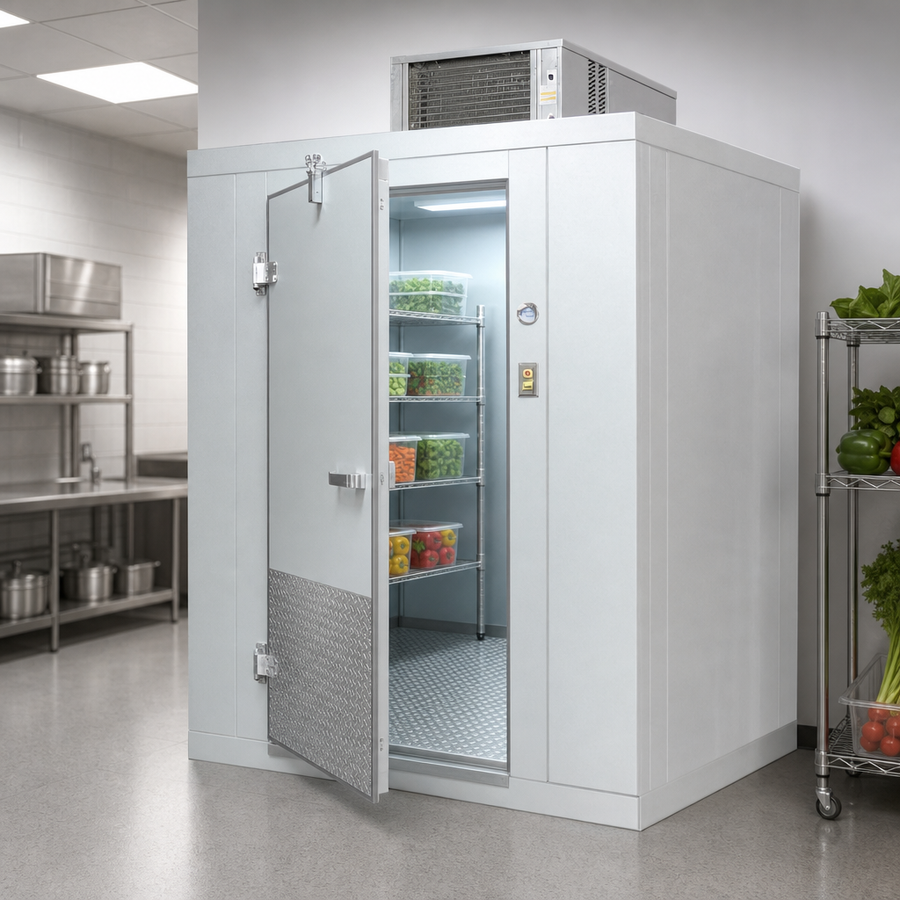 Indoor Walk-In Cooler with Floor
