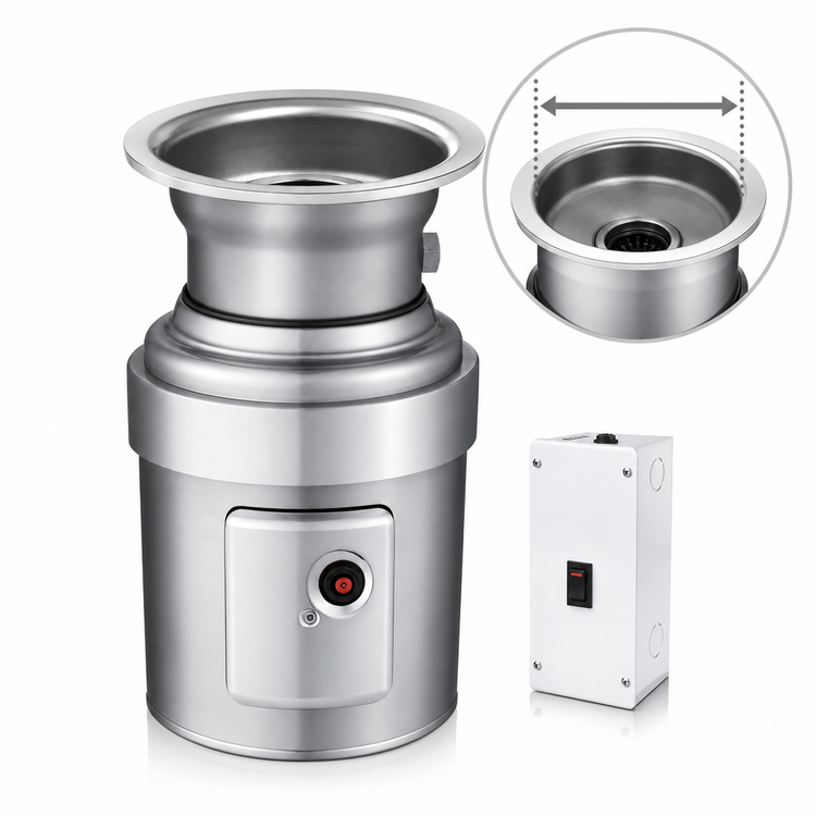 Product image #3 for InSinkErator SS-100™ Complete Food Waste Disposer Package with 12-Inch Bowl and CC-101 Control Center