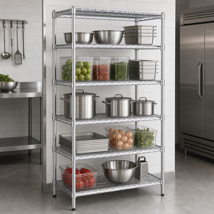 Five-Tier Storage