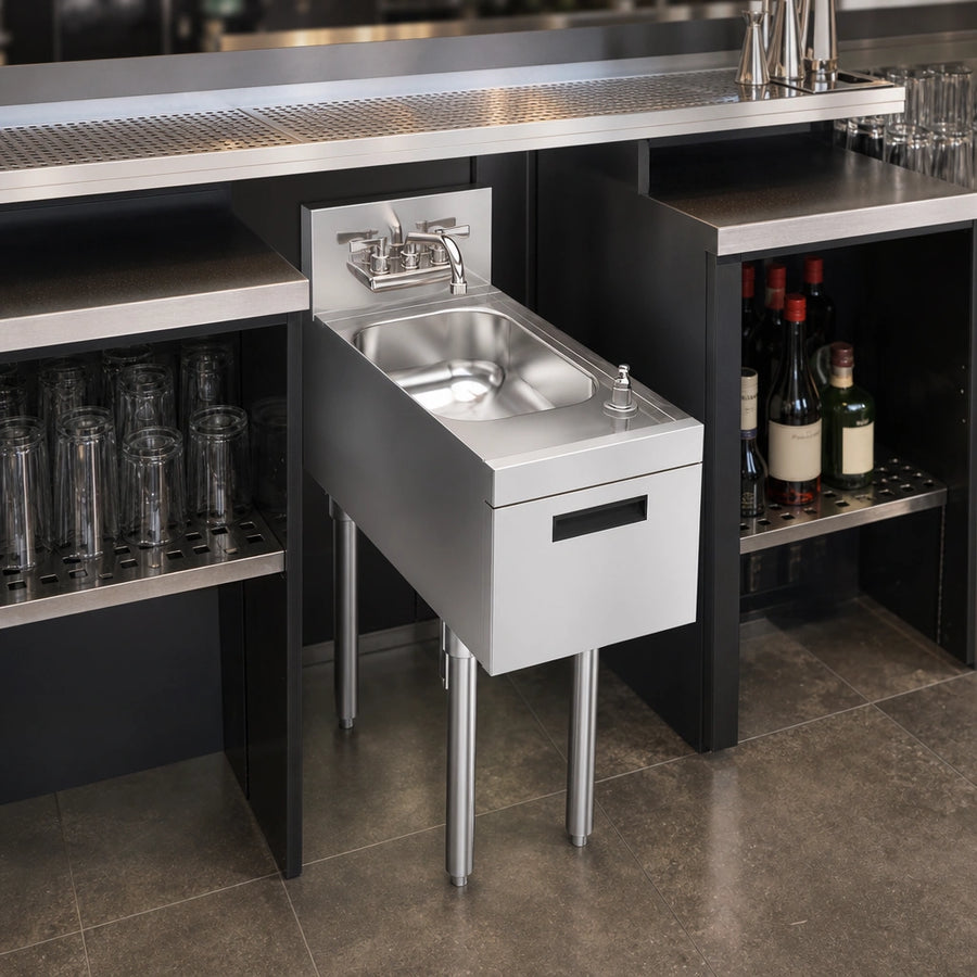 Freestanding Underbar Design