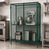 Thumbnail image #3 for EagleGard Stationary Wire Security Cage with Dual Padlock Doors, 39-1/4 x 27-1/4 x 67 Inches