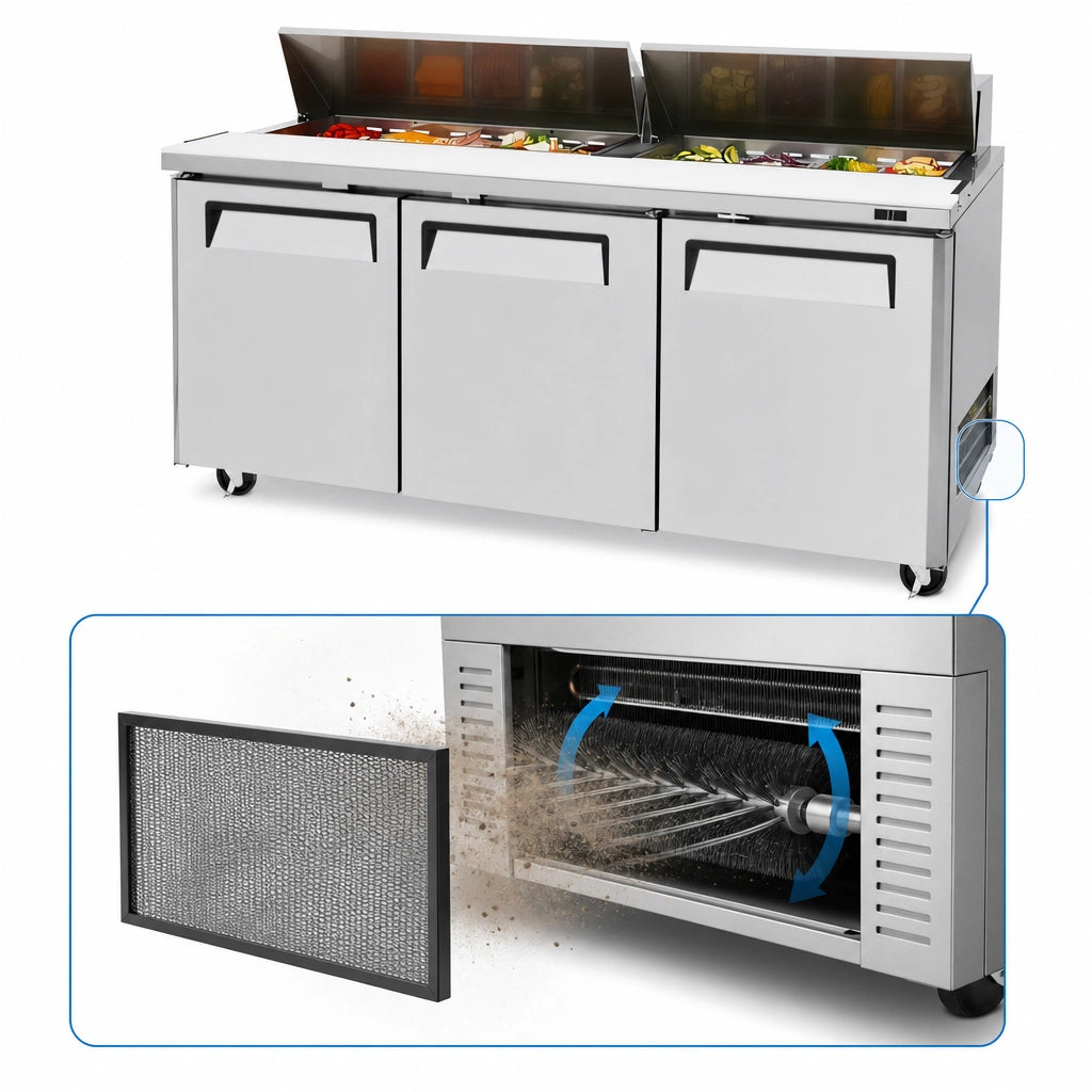 Self-Cleaning Condenser