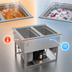 Thumbnail image #4 for Vollrath 2-Well Hot/Cold/Frozen Drop-In Food Well, Flat Flange, 120V