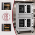 Thumbnail image #3 for Southbend Platinum Full-Size Double-Deck Gas Convection Oven with Standard Controls and Independent Doors