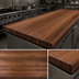 Thumbnail image #3 for John Boos Boos Block 84-Inch x 32-Inch x 3-Inch Edge Grain American Black Walnut Countertop