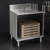 Thumbnail image #3 for Eagle Group 2200 Series Flatboard Top Glass Rack Storage Unit for 20 x 20 Glass Racks, 24 x 24 x 33-1/2 Inches
