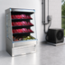 Thumbnail image #3 for Howard-McCray Ovation Series 51-Inch Remote Meat Open Merchandiser, 72-Inch Tall, 3-Tier LED Shelves, Stainless Steel