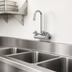 Thumbnail image #3 for equip Low-Lead 4-Inch Wall Mount Faucet with 3-Inch Swivel Gooseneck and Ceramic Cartridges