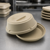 Thumbnail image #4 for Cambro Heat Keeper 9-Inch Polycarbonate Meal Delivery Base & Cover, Antique White