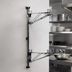 Thumbnail image #3 for Eagle Group Adjustable Post Wire Wall Mount Prepackaged Mid Unit for 21-Inch Shelves, Stainless Steel