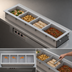 Thumbnail image #3 for Vollrath 4-Pan Short-Side Marine-Grade Drop-In Hot Well with Thermostatic Controls and Manifold Drain