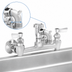 Thumbnail image #3 for Fisher Service Sink Faucet with Short Spout and Atmospheric Vacuum Breaker