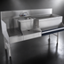 Thumbnail image #3 for Prestige Uni-Serv 48-Inch Speed Bar with Right-Side Ice Bin, Dump Sink, and Blender Recess