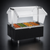 Thumbnail image #3 for Eagle Service Mate Deluxe Countertop Buffet Hot Food Table, 4 Wells, 208V Three-Phase, Double-Sided Sneeze Guard