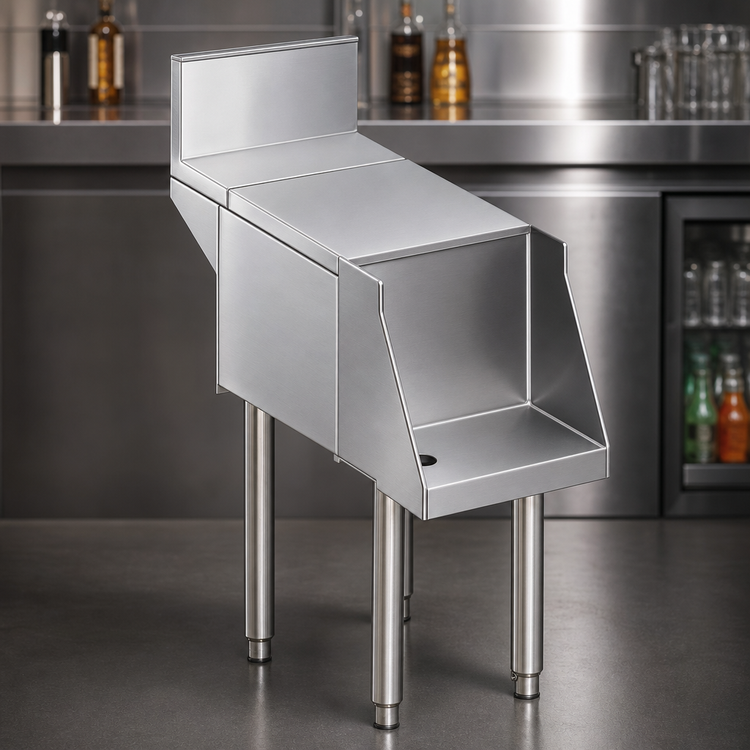 Product image #3 for Top Shelf 18-Inch Freestanding Underbar Blender Station, Flat Top Without Sink