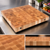 Thumbnail image #3 for John Boos Boos Block End Grain Maple Island Countertop with Cream Finish, 36 x 30 x 7 Inches