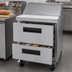 Thumbnail image #3 for Hoshizaki Steelheart 27-Inch One-Section Sandwich Top Refrigerator with 2 Drawers and 8-Pan Top