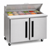 Thumbnail image #3 for Centerline by Traulsen 36-Inch Two-Section Mega Top Prep Table Refrigerator with Solid Doors