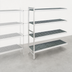 Thumbnail image #3 for Fermostock 4-Tier Polymer Shelving Expansion Kit, 38