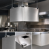 Thumbnail image #3 for John Boos Box-Type Condensate Hood With Exhaust Collar, 36 x 36 x 19 Inches, Stainless Steel