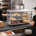 Thumbnail image #3 for Hatco Glo-Ray Countertop Pass-Thru Pizza Warmer with Triple Slant Shelves, 36 x 24 Inch Deep, 2.7 kW