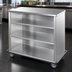 Thumbnail image #3 for Weather-All Stainless Steel Portable Back Bar with Work-Serve Top, 69-1/2 Inch W x 26 Inch D