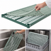 Thumbnail image #4 for Metro Super Erecta Pro 60 Inch x 21 Inch Vented Polymer Shelf with Epoxy-Coated Frame