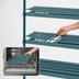 Thumbnail image #3 for Metro Super Erecta Pro 18-Inch Wide x 30-Inch Deep x 74-Inch High Stationary Polymer Shelving Add-On Unit