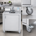 Thumbnail image #3 for Portable Single-Bowl Stainless Steel Hand Sink with Backsplash, Water Heater Tank & Pump